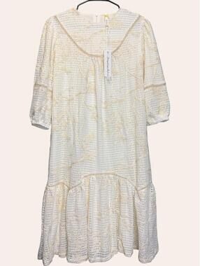 Kidichic White Knit Dress